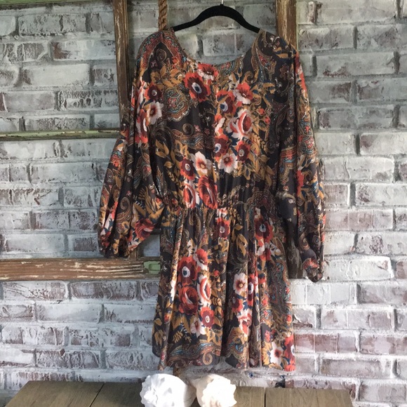 Free People dress with dolman sleeves size S - Picture 4 of 7